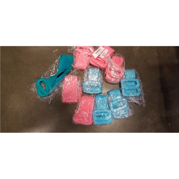 10 NEW SILCONE RESISTANT BANDS