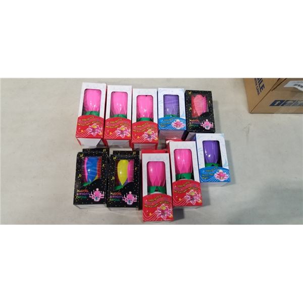 10 NEW MUSICAL CANDLES