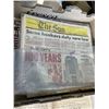 Image 3 : NEWPAPER ARTICLES INCLUDING "MAN WALKS ON MOON" AND MAGAZINES