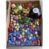 Image 4 : 3 TRAYS OF CUTLERY, UTENSILS AND BOUNCEY BALLS, COLLECTIBLE TOYS ETC