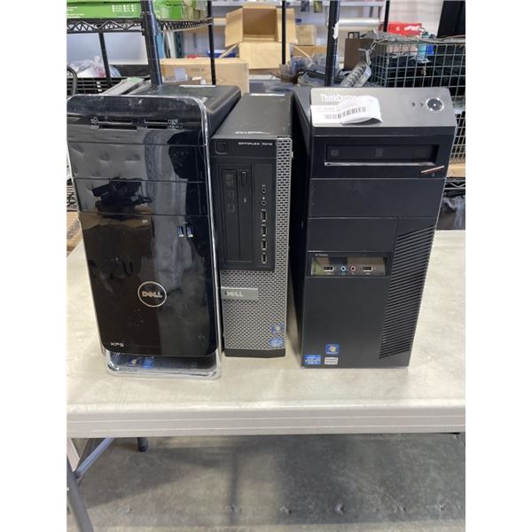 3 COMPUTERS - ALL FOR PARTS