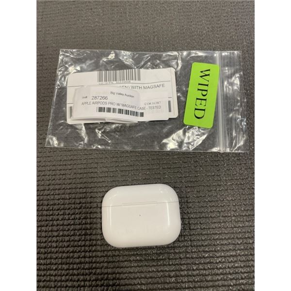 APPLE AIRPODS PRO W/ MAGSAFE CASE - TESTED WORKING, RETAIL $329