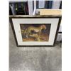 Image 6 : 3 ANIMAL FRAMED PRINTS - 1 SIGNED AND NUMBERED