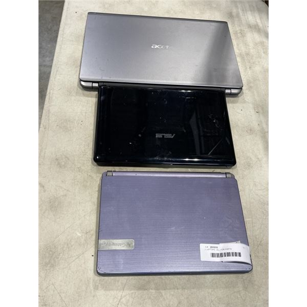 3 LAPTOPS - ALL FOR PARTS