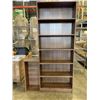 Image 1 : AS NEW 8 FEET BOOKSHELF WITH LEAF TO MAKE 10 FEET