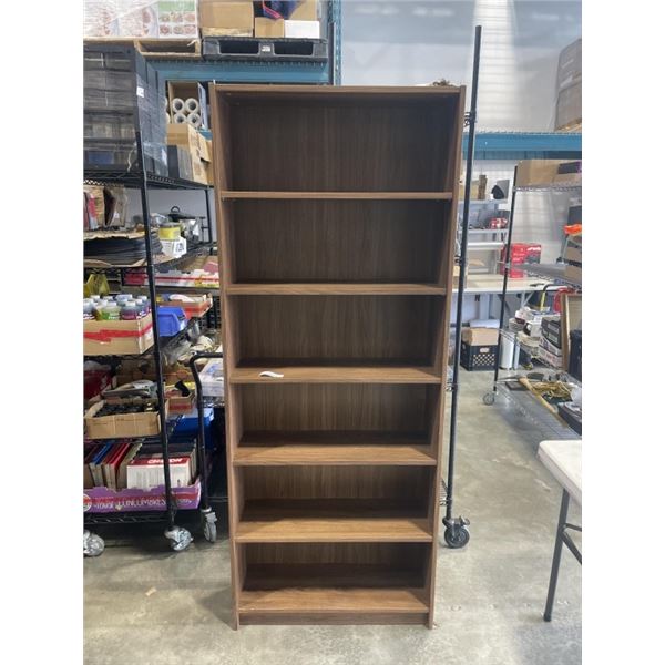 AS NEW 8 FEET BOOKSHELF