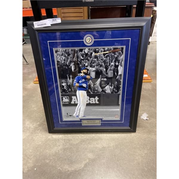 JOSE BAUTISTA FRAMED PRINT
