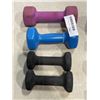 Image 2 : LOT OF DUMBELLS AND ANKLE WEIGHTS