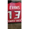 Image 4 : SIGNED EVANS TAMPA BAY JERSERY FRAMED W/ CERTIFICATE