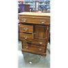 Image 3 : LEA FURNITURE OAK HIGHBOY DRESSER