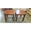 Image 1 : PAIR OF SIDE TABLES