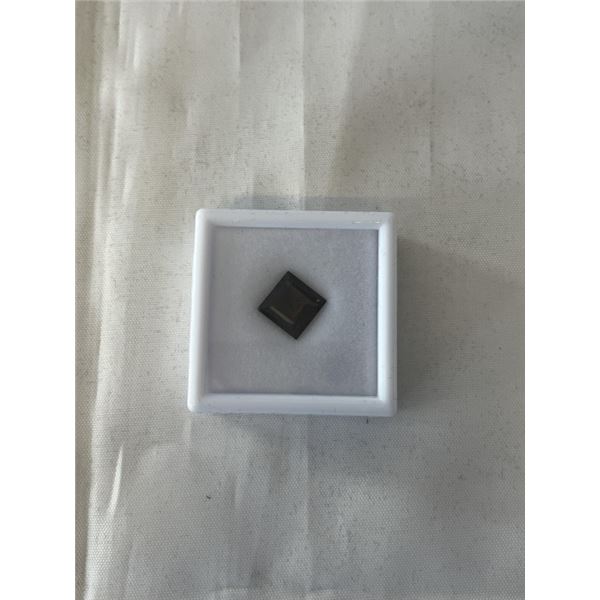 4.8CT NATURAL SMOKEY QUARTZ, PRINCESS CUT, 10.1*10.1MM