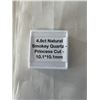 Image 2 : 4.8CT NATURAL SMOKEY QUARTZ, PRINCESS CUT, 10.1*10.1MM
