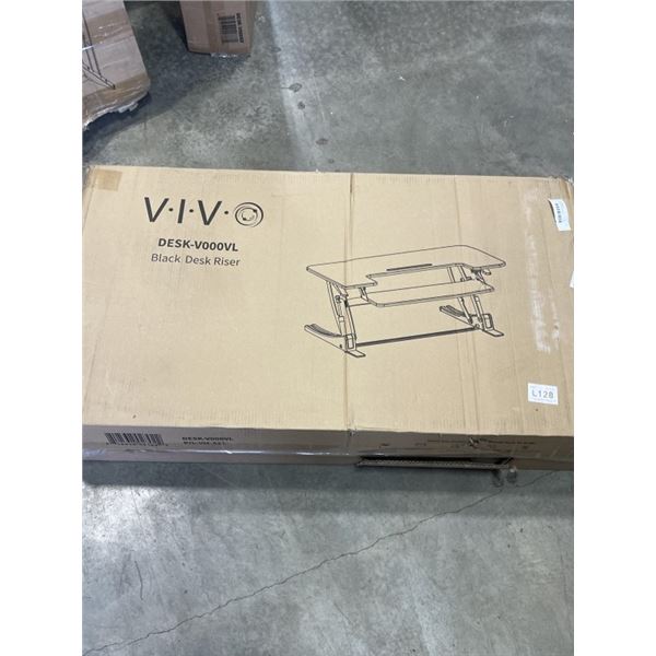 VIVO BLACK DESK RISER