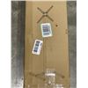 Image 3 : VIVO BLACK LARGE TV STAND FOR TREADMILLS AND ELLIPTICALS