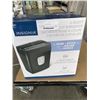 Image 2 : INSIGNIA 6 SHEET CROSS CUT PAPER SHREDDER - TESTED WORKING, RETAIL $69