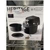 Image 2 : HERITAGE INFRARED 4.5QT 6-IN-1 STEAM AIR FRYER - TESTED WORKING, RETAIL $299