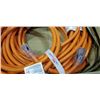 Image 2 : AS NEW INDOOR \OUTDOOR HEAVY DUTY LIGHTED 1OOFT 10AWG 15 AMP 125 VOLTS ORAGNE SERIES