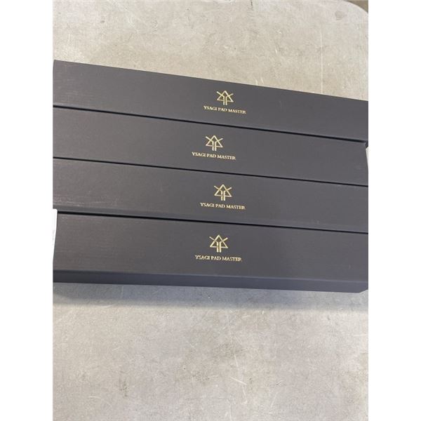 5 NEW BLACK NONSLIP DESK PADS