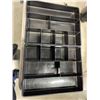 Image 2 : 2 TRAY ORGANIZERS, SMALL GARBAG CAN, STORAGE CONTAINER AND TABLE TOP FAN