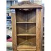 Image 2 : HANDCARVED MADE IN MEXICO ORNATE CORNER CABINET