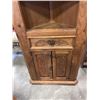Image 3 : HANDCARVED MADE IN MEXICO ORNATE CORNER CABINET