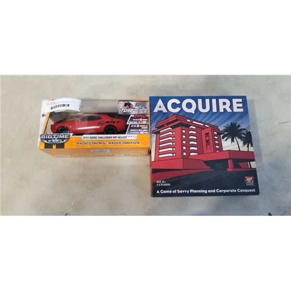 ACQUIRE GAME AND BIG TIME MUSCLE CAR