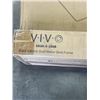 Image 3 : NEW VIVO BLACK 70" X30" TABLE TOP AND VIVO BLACK ELECTRIC DUAL MOTOR DESK FRAME