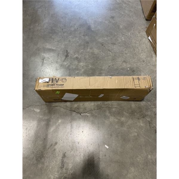 VIVO BLACK HEAVY DUTY TV FLOOR STAND