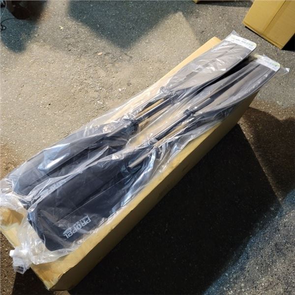 TWO NEW PROPEL 84-IN KAYAK PADDLES  RETAIL $160