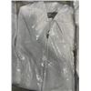 Image 2 : 6 NEW WHITE AND BLACK LONG SLEEVE SHIRTS - SIZE LARGE