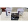 Image 1 : 3 BOXES OF WINE GLASSES