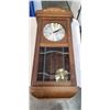 Image 1 : ANTIQUE OAK WALL CLOCK