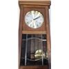 Image 2 : ANTIQUE OAK WALL CLOCK