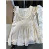 Image 3 : 4PCS HIGH END LADIES CLOTHING - 2 SATIN SHIRTS, 1 BRAND NEW AND 2 HAND KNITTED WOOL SWEATERS