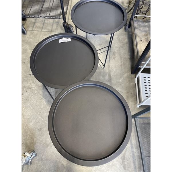 3 JSKY NEW ENDTABLES FOLDABLE