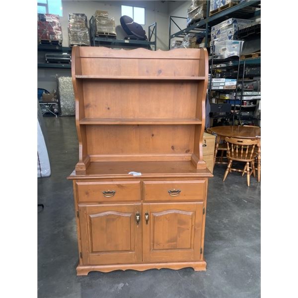 PINE SERVING CABINET