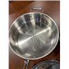 Image 2 : 2 ALL CLAD PANS  AND CAST IRON PAN