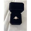Image 1 : NEW 18K GOLD PLATED 1.0CT SIMULATED DIAMOND (CZ) LUXURY RING, SIZE 7