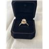 Image 2 : NEW 18K GOLD PLATED 1.0CT SIMULATED DIAMOND (CZ) LUXURY RING, SIZE 7