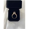 Image 4 : NEW 18K GOLD PLATED 1.0CT SIMULATED DIAMOND (CZ) LUXURY RING, SIZE 7