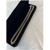 Image 2 : NEW 14K GOLD PLATED 7.5MM CUBAN LINK NECKLACE 18" LONG