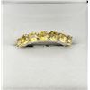Image 3 : STERLING SILVER NATURAL CITRINE (1.70CT) RING, SIZE 9, W/A $350.00. CITRINE IS THE BIRTHSTONE FOR NO