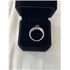 Image 3 : NEW PLATINUM PLATED 1.0CT SIMULATED DIAMOND (CZ) MANS RING, RESIZEABLE