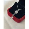 Image 3 : 1.00 CT GRA CERTIFIED ROUND BRILLIANT CUT MOISSANITE STONE VVS D COLOR WITH 34 ROUND BRILLIANT CUT M
