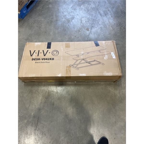 VIVO BLACK DESK RISER