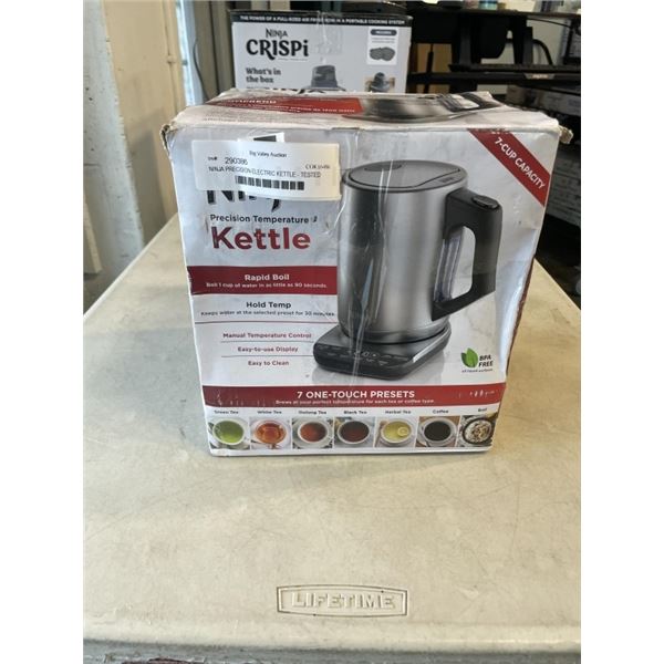 NINJA PRECISION ELECTRIC KETTLE - TESTED WORKING