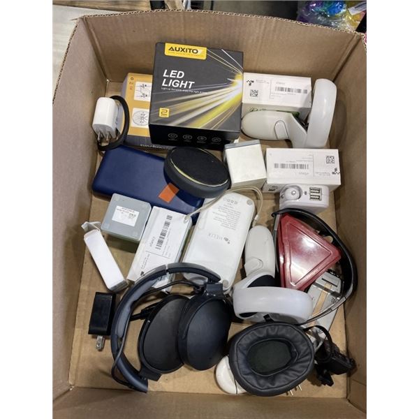 BOX OF ASSORTED ELECTRONICS