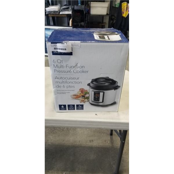 AS-NEW INSIGNIA 6QT MULTI PURPOSE PRESSURE COOKER