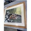 Image 3 : SIGNED FOX PRINT